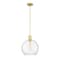 Z-Lite Margo 1 Light Pendant, Olde Brass And Clear Seedy 7501P14-OBR - alternate 7